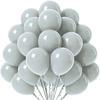 20-Pack 10-Inch Solid Color Balloons for Birthday, Wedding, or Event Decoration