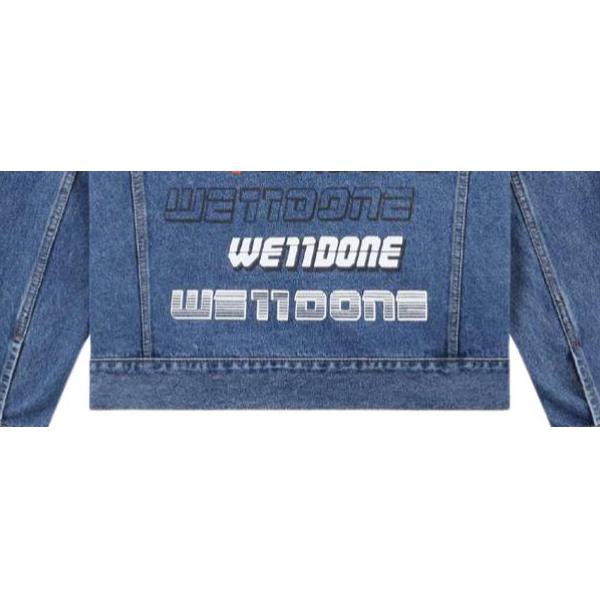 WE11DONE SS23 Denim Jacket Unisex Blue WD-DJ1-23-915-U-BL