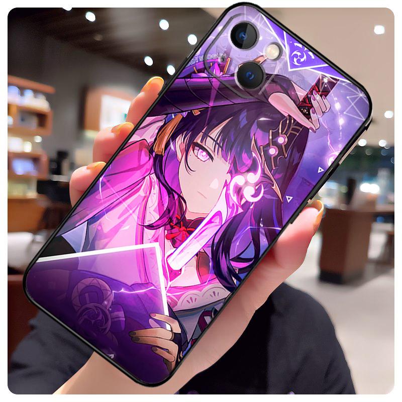 Genshin Impact Raiden Shogun Baal Case For iPhone 17 Pro Max 15 14 13 11 12 16 Pro Max mini 15 16 Plus 16e 17 Air Phone Cover