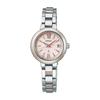 [Seiko Watch] LUKIA Essential Collection Solar Radio SSVW234 Ladies' Model: New / Case & Band: Silver & Pink Gold / Dial: Pale Pink