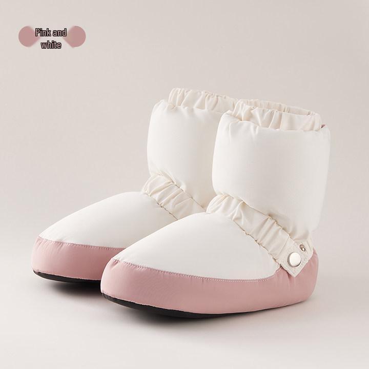 

Женские зимние хлопковые балетные сапожки для разогрева с мягкой подошвой для танцевальной практики XS (32-35)