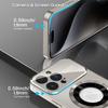 Luxuriöses Kameraobjektiv aus Glas für Magesafe Magnetic Wireless Charging Case für iPhone 11 12 13 14 15 16 Pro Max Plus Stoßfeste Abdeckung