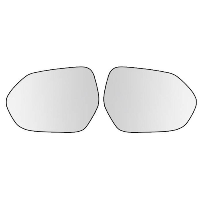 ABLZ-Car Rearview Mirror Reversing Lens With Heating Side Wide-Angle Mirror For Toyota CHR 2018-