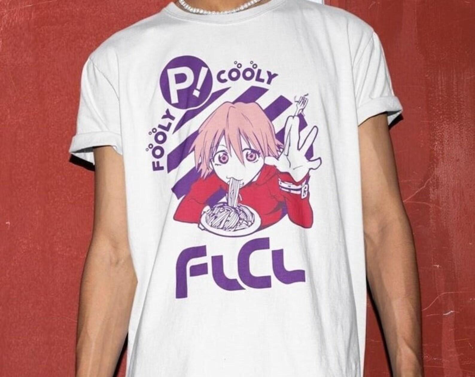 Unisex, Haruko Haruhara Shirt -flcl shirt,flcl T-Shirt,flcl T-Shirt,fooly cooly shirt,anime shirt,anime clothing,haruko shirt,flcl haruko 2XL