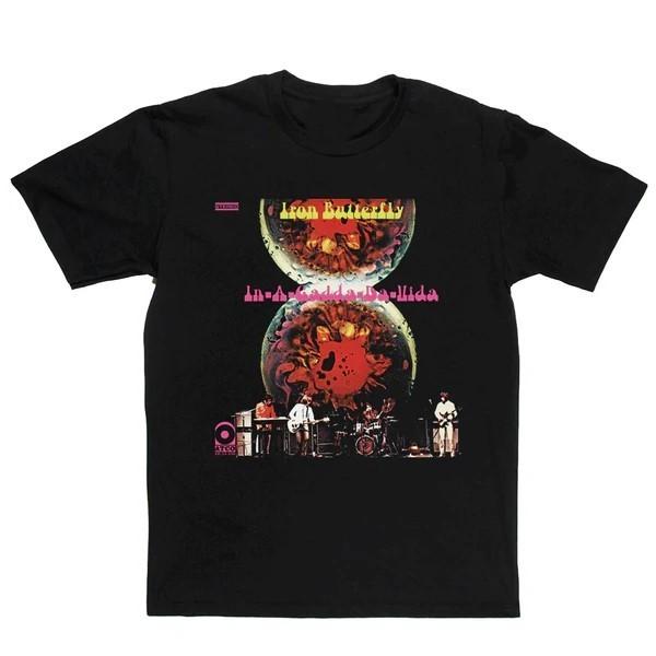 Iron Butterfly In-a-gadda-da-vida T-Shirt S-4XL S разноцветный