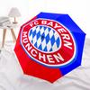 1pc B-Bayern Munich (8) Umbrella, Sun Protection, And UV Shielding. It Has Eight Sturdy Ribs for Outdoor Use And Perfect As a Holiday Gift