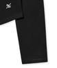 Lougeu Shirred Off-Shoulder Long Sleeve_Black