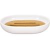 Kleine Wolke Timber Soap Dish White