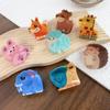 Panda Cat Hair Clip Lion Cartoon Shark Clip Fashion Acrylic Animal Hair Claw  Headdress