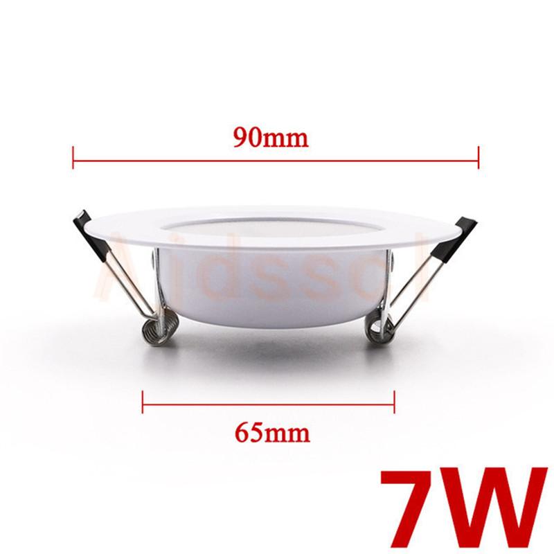 LED Downlight Spot LED Iling  220V  5W 7W 9W 12W 15W 18W Ressed In LED Downlight  Downlight Light Cold Warm White Lamp