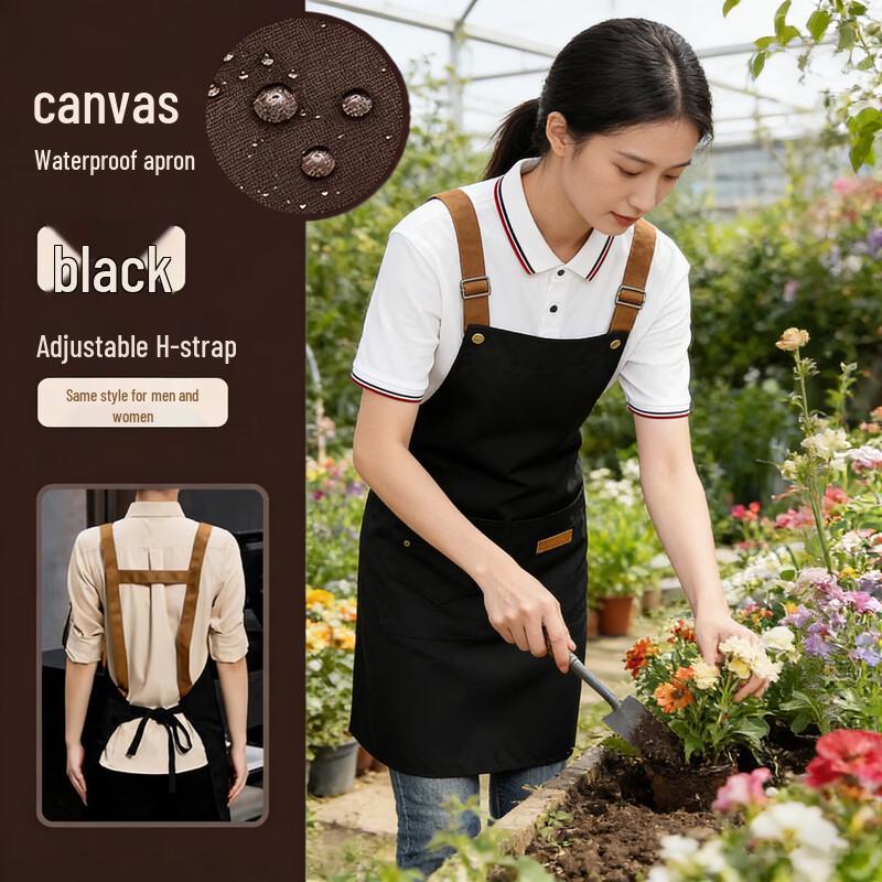 Heavy-Duty Canvas Work Apron