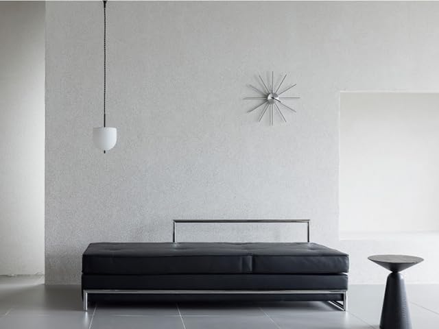 INTERFORM Usine CL-4509 Wall Clock with Sweep Movement