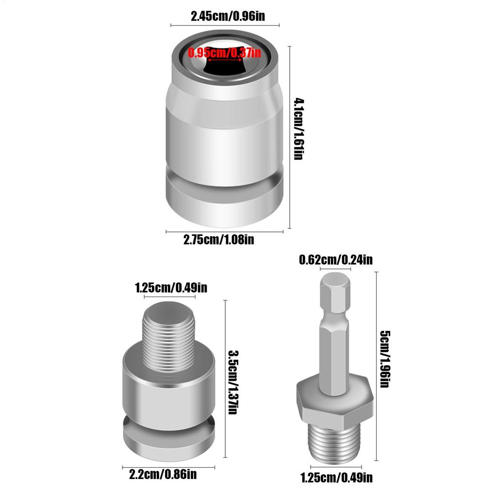 Keyless Drill Chuck Quick Releasing Adapter Converters Professional Power Tools Replacement For Drilling Tasks Industrial