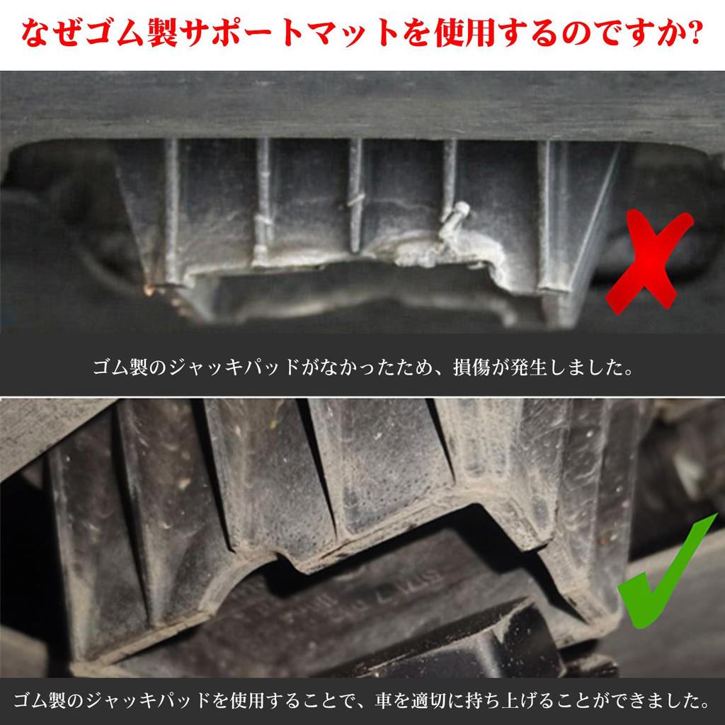 UmeMart BMW/MINI Jack Pad, Set of 4, Jack Point Adapter,