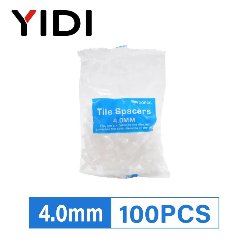 

100pcs 4/5/8/10mm Cross Tiler Spacer, Resuable Plastic Ceramic Tile Leveling System Tools for Wall Floor Spacing Construction