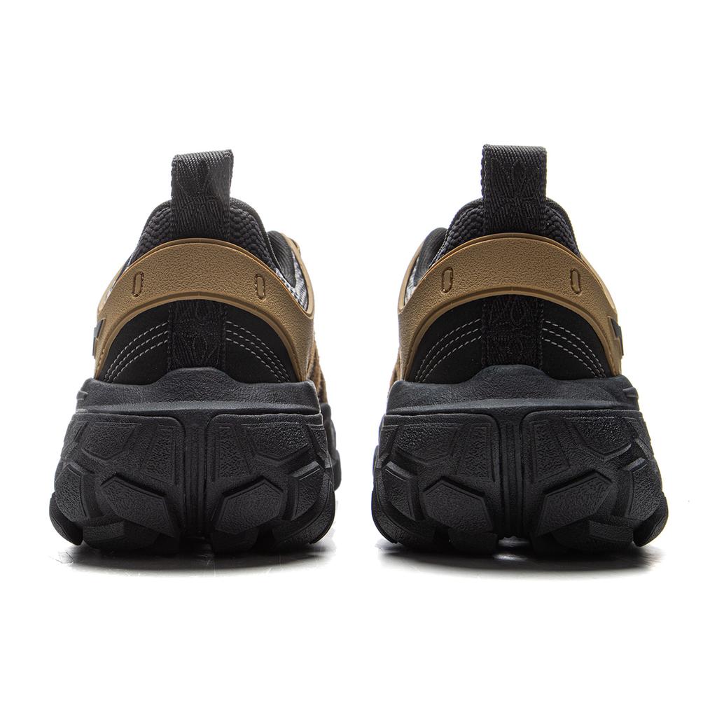 New LiNing Dunes Cushioning Anti Slip Wear Resistant Breathable Height Increasing Low Top Casual Shoes Men's Umber AGCU435-3