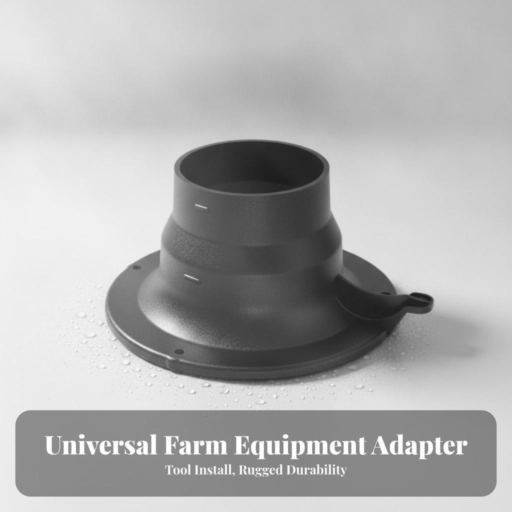 Lawn Vacuum Hose Adapter Simple Install Attachment Dust