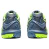 Asics Gel Resolution 9 Wide Steel Blue Hazard Green Men Sneakers 1041A376-400