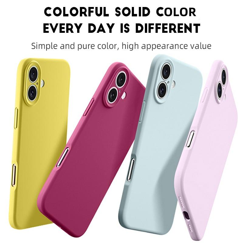 Funda magnética de silicona líquida para iPhone 14 15 11 12 13 16 Pro Max Plus, suave, a prueba de golpes, con carga inalámbrica y cubierta protectora.