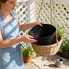 Cone Shaped Plant Pot Liner With Felt Material For Outdoor Garden Decor