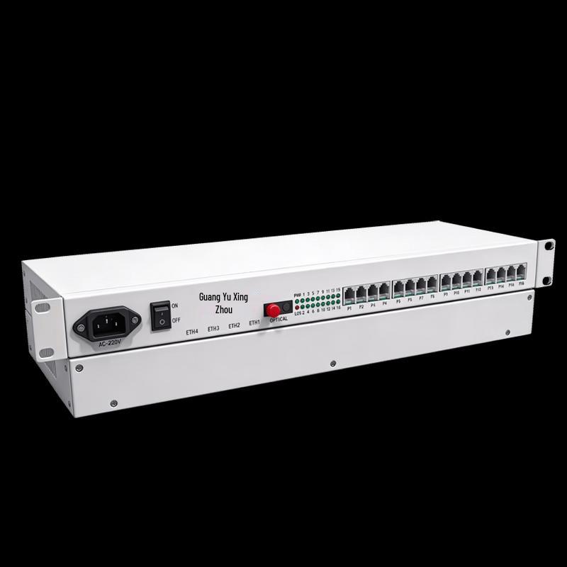 GY-16P 16-Channel PCM Voice Telephone Optical Transceiver