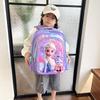 Stilvoller Nylon-Hartschalen-Rucksack für Jungen und Mädchen mit verspielten Cartoon-Mustern