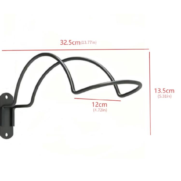 Wall Mounted Hat Helmet Gear Storage Rack For Home Organization Space Saving Iron Materials Display Holder