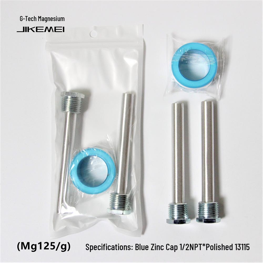 RV Water Heater Magnesium Anode Rod - NPT 1/2", Sacrificial Extruded Rod for Tank Protection