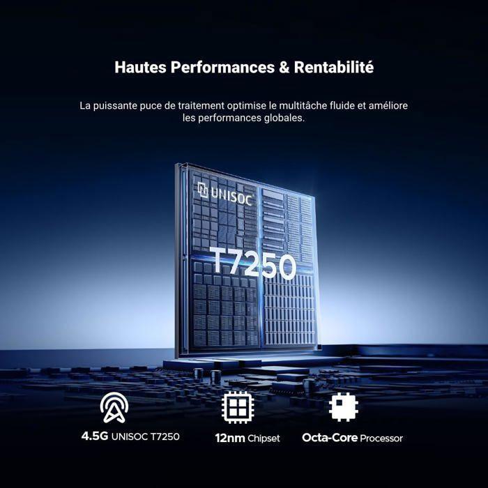 Telefon Mobil Portabil Incasabil DOOGEE Blade 10 Energy 24GB+128GB 6.56" 6150mAh Smartphone Robust Android 15 Dural SIM/NFC/16MP Verde