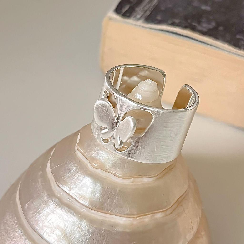 Butterfly Open Ring: Stylish, Versatile, High Color Retention Women's Fashion Accessory