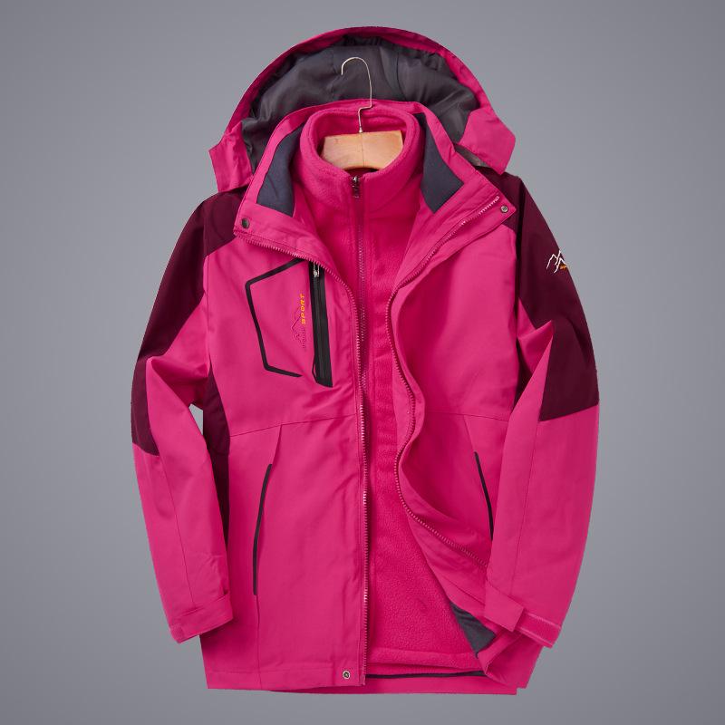 Unisex 3-in-1 Detachable Storm Jacket, Ideal for Cold Weather, Work, and Tibet Travel, Sizes L-8XL