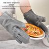 Silikon Anti-Rutsch Hitzebeständige Ofenhandschuhe - Verbrühschutz, Ideal zum Backen und für Mikrowellen.