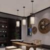 JOYINLED Bamboo Lamp Shade 18x42CM for Pendant Lamp Hand Knitted Chinese Style Hanging Lamps Home Art Decor Lighting Fixtures