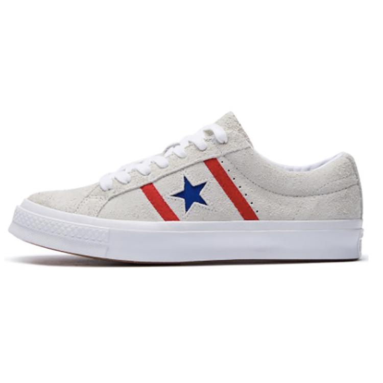 Converse One Star Academy Ox White Red Blue 164390c 36 белый/красный