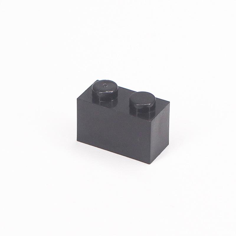 Small Particle Building Blocks 1x2 (3H) High Brick Foundation Parts Splicing DIY Building Block Parts Accessories