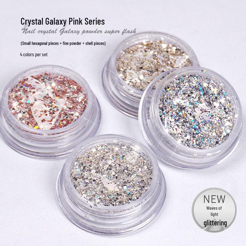 

Crystal Stone Galaxy Powder: 2024 Ultra-Thin Glitter Nail Art Accessories