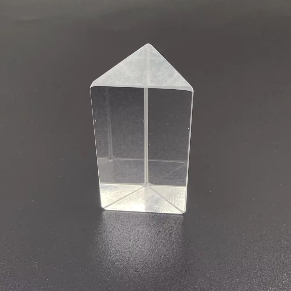 Seven Color Triangular Prism Length Size Crystal Prism Optical Prisms  Physics Teaching