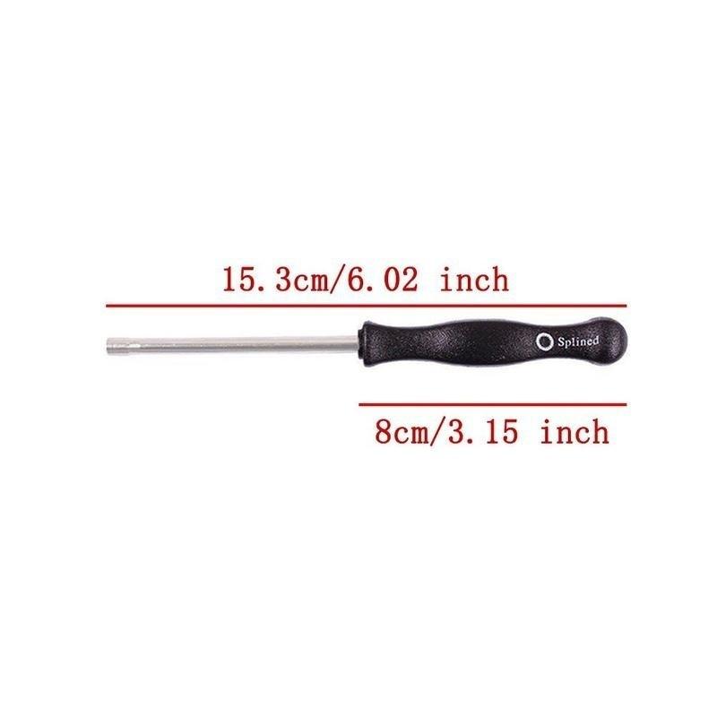 6PCS/Set Screwdriver Carburetor Adjustment Tool Single D Double D Hexagon Hex Socket Kit Set for Most 2cycle Carburetor LS