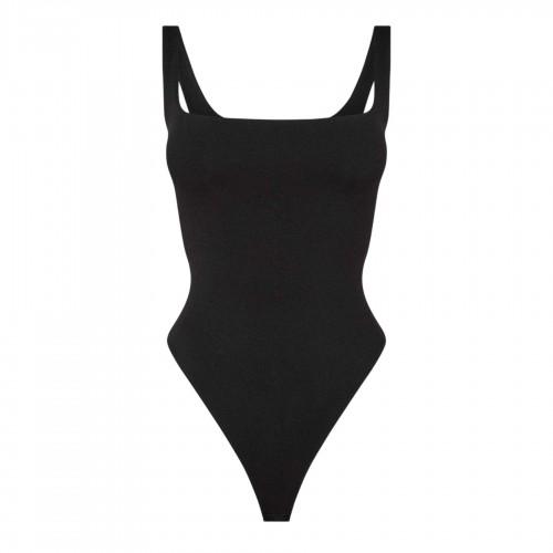 Naked Wardrobe Womens/Ladies Scoop Neck Bodysuit
