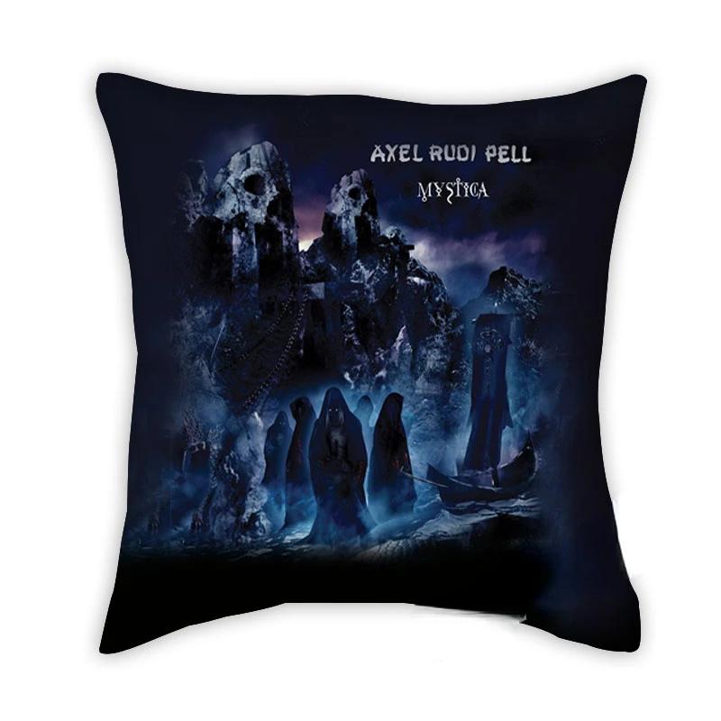 Axel Rudi Pell  Printed  Polyester Decorative Pillowcases Throw Pillow Cover Square Zipper Pillow Cases Gift  Pillowcases