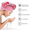 5 Pack Microfiber Hair Drying Caps, Fast Drying Hair Turban Wrap Towels Shower Cap