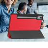 For Lenovo Idea Tab Pro Case Tri-Fold Stand Leather + PC Tablet Cover with Pen Holder