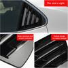 Rear Side Window Louvers for 2018-2024 Toyota Camry Air Vent Scoop Covers