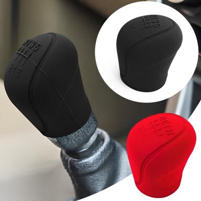 Handle Protective Covers Car Silicone Gear Shift Knob Cover 6-speed    Shift Lever Protection