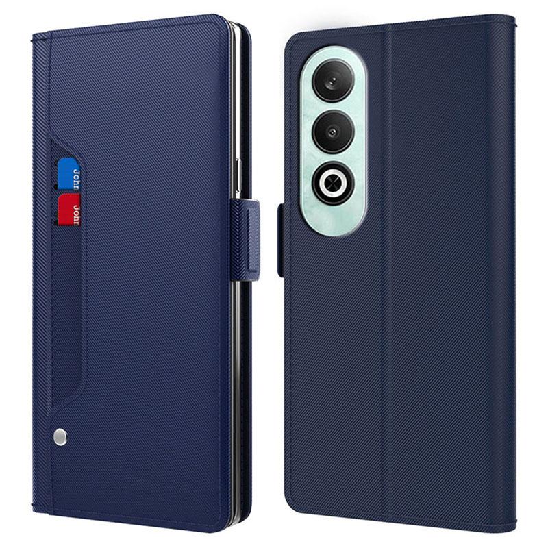 For Oppo K12 Case with Card Holder PU Leather Flip Phone Cover