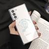 Průhledný kryt pro Samsung Galaxy S22 S20 FE S21 S10 S9 Plus Note 20 Ultra 10 Lite 9 Měkký TPU telefonní obal Kreslený Malý princ