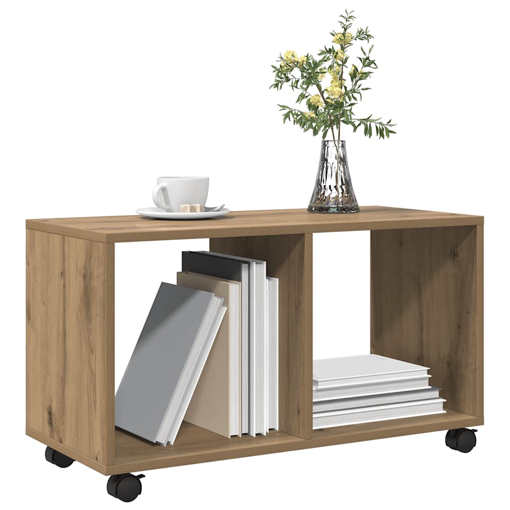 Rollschrank Für Wohnzimmer, Rollschrank Für Eckzeitschriftenbücher, 72x33x42,5 Cm