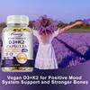 Rich in a blend of vitamin D3 and vitamin K2, it boosts immunity, is suitable for adults, and is vegan.