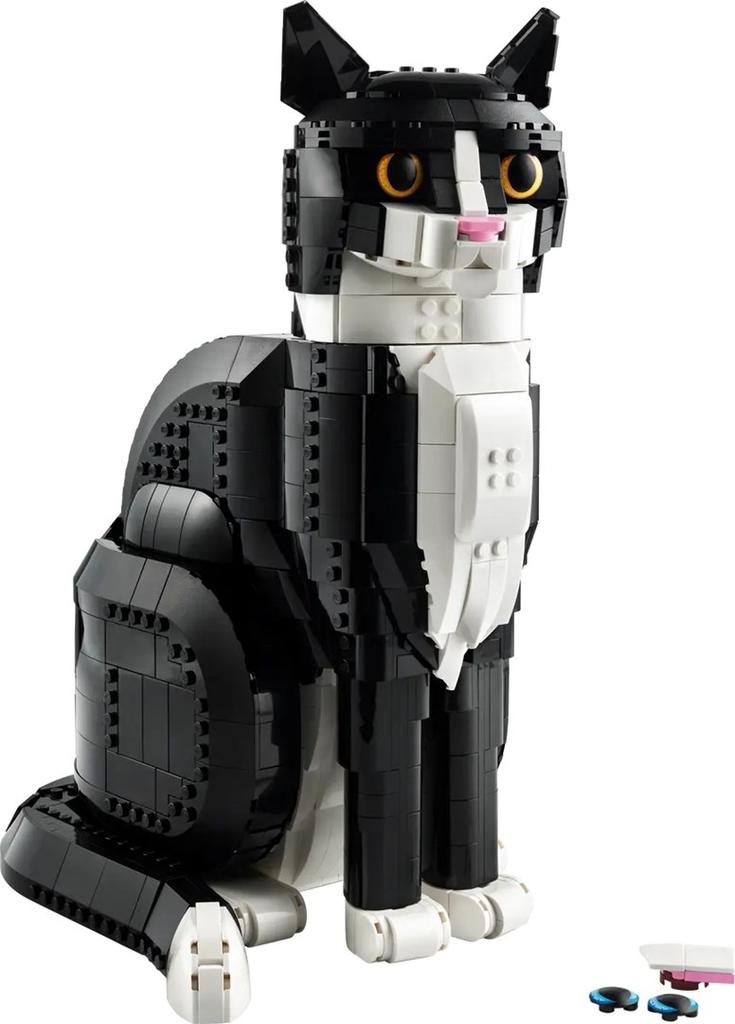 Lego Ideas 21349 - czarno-biały kot