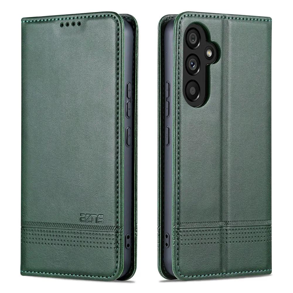 Pro Samsung Galaxy A55 A35 5G Retro peněženka Kožené pouzdro Flip Magnetické Automaticky zavírací kryt Pro Samsung Galaxy A35 A55 Tašky na telefon